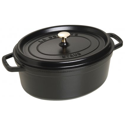 Kastról 4,25 l, čierny, liatinový, Staub