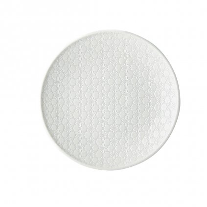 Jedálenský tanier WHITE STAR 25,5 cm, MIJ
