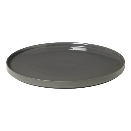 Servírovací tanier PILAR 32 cm, tmavosivá, keramická, Blomus