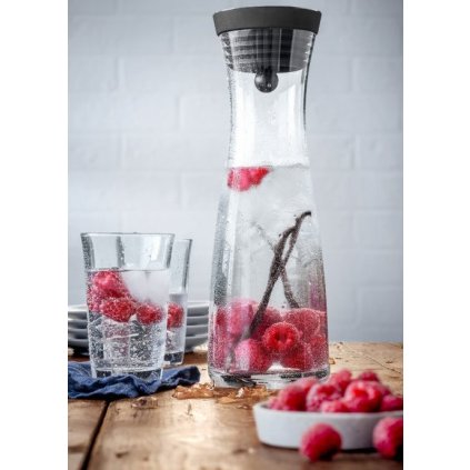 Súprava karafa na vodu čierna Basic 1,0 l + 2 poháre WMF