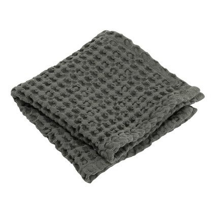 Uterák na ruky s vaflovým vzorom CARO kaki 30 x 30 cm Blomus