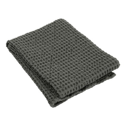Uterák s vaflovým vzorom CARO kaki 50 x 100 cm Blomus