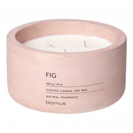 Vonná sviečka FRAGA ⌀ 13 cm, fig, Blomus