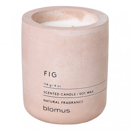 Vonná sviečka FRAGA ⌀ 6,5 cm, fig, Blomus