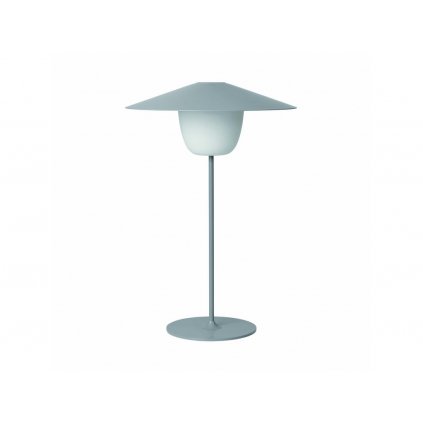 Prenosná stojaca lampa ANI L 49 cm, LED, teplošedá, Blomus