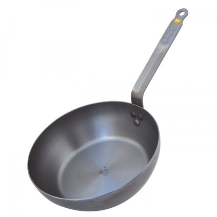Panvica na soté MINERAL B 24 cm, oceľ, de Buyer