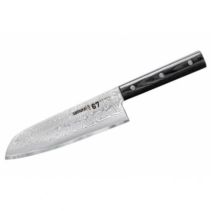 Santoku nôž DAMASCUS 67 17,5 cm, Samura