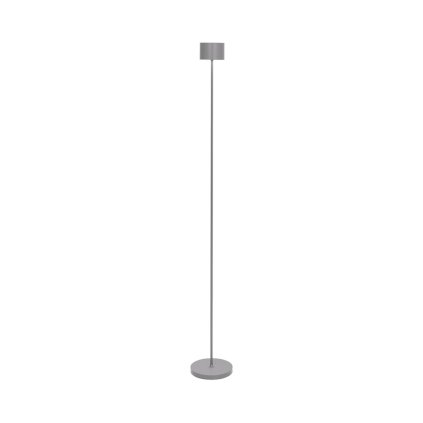 Prenosná stojacia lampa FAROL 115 cm, LED, sivá, Blomus