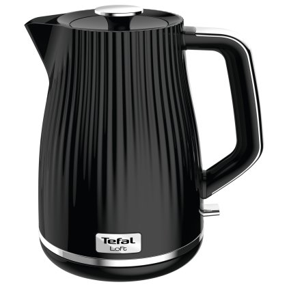 Rýchlovarná kanvica THE LOFT 1,7 l, čierna, Tefal