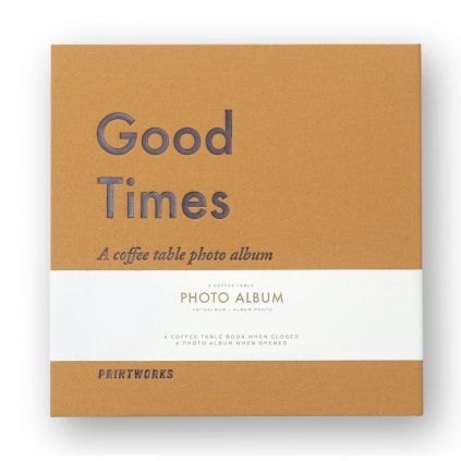 Fotoalbum GOOD TIMES, oranžová, Printworks