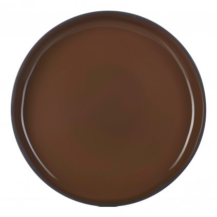 Hlboký tanier CARACTERE 23 cm, hnedá, REVOL