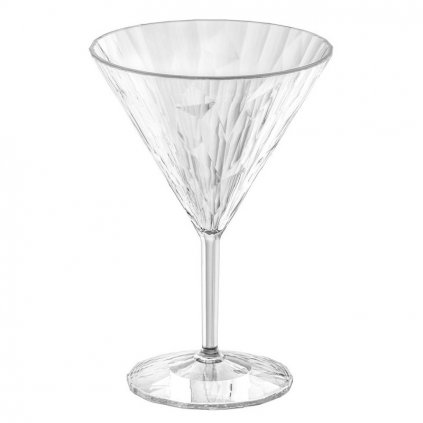 Nerozbitný pohár na martini SUPERGLASS CLUB NO.12 Koziol 250 ml krištáľovo číry