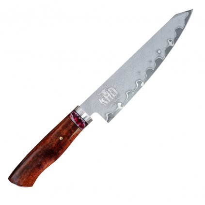 Japonský kuchársky nôž KIRITSUKE KHD PROFESSIONAL DAMASCUS 19,5 cm, Dellinger