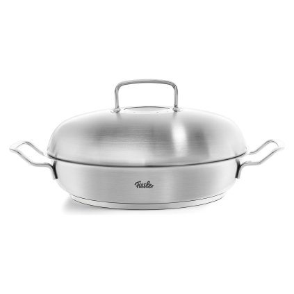 Servírovacia panvica s vysokým kupolovým vekom ORIGINAL-PROFI COLLECTION 28 cm 3 l, Fissler