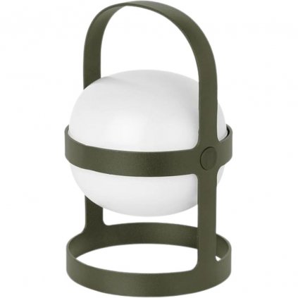 Prenosná stojaca lampa SOFT SPOT 25 cm, LED, olivovo zelená, Rosendahl