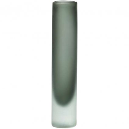 Váza NOBIS 30 cm, zelená, sklo, Philippi