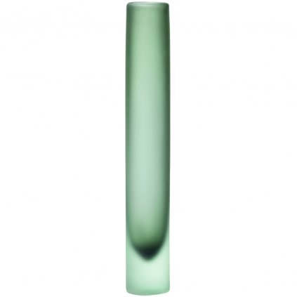 Váza NOBIS 40 cm, zelená, sklo, Philippi