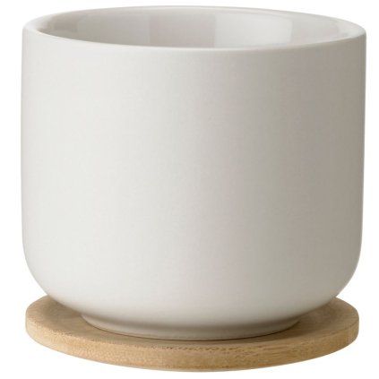 Hrnček s podtáckou THEO 200 ml, piesok, Stelton