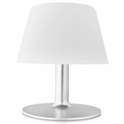 Solárna stolná lampa SUNLIGHT LOUNGE 24 cm, sivá, Eva Solo