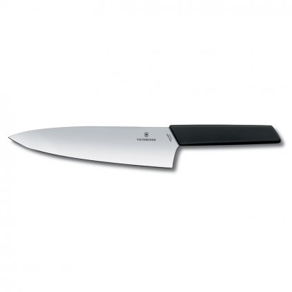 Kuchársky nôž SWISS MODERN 20 cm, čierny, Victorinox