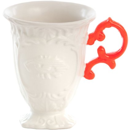 Hrnček na čaj I-WARES 11,5 cm, oranžová, Seletti