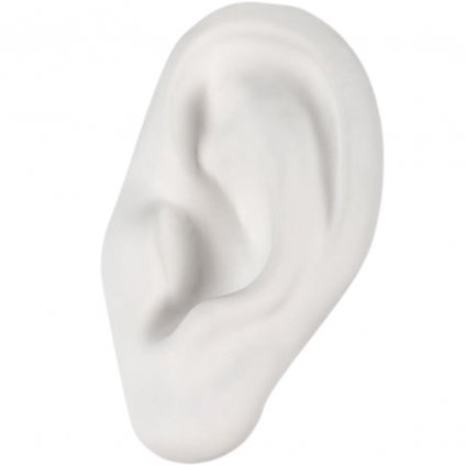 Dekorácie do domácnosti porcelánové ucho MEMORABILIA MVSEVM 24,5 cm, biele, Seletti