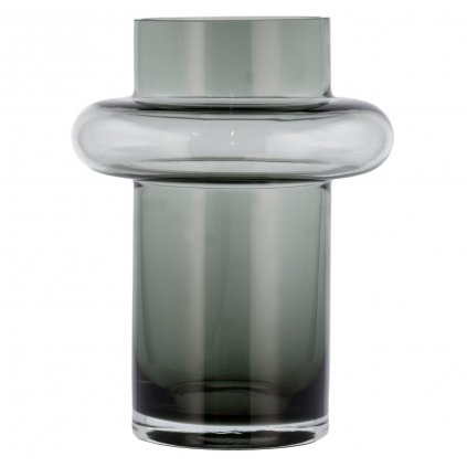 Váza TUBE 20 cm, dymové sklo, Lyngby Glas