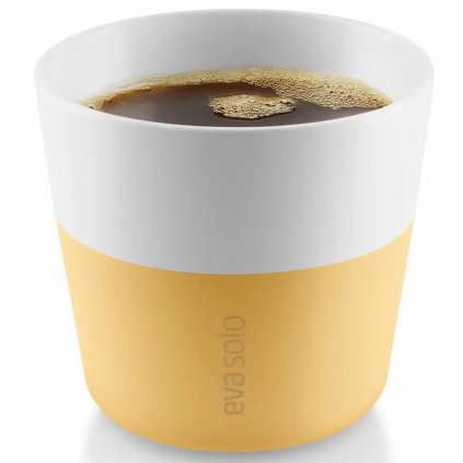 Hrnček Caffe lungo, sada 2 ks, 330 ml, žltý, Eva Solo