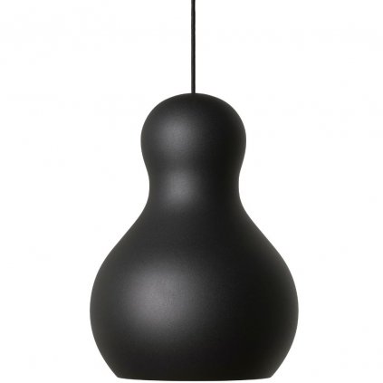 Závesná lampa CALABASH 30,5 cm, matná čierna, Fritz Hansen