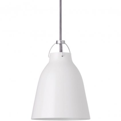 Závesná lampa CARAVAGGIO 34 cm, biela, Fritz Hansen