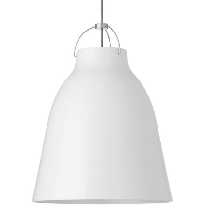 Závesná lampa CARAVAGGIO 52 cm, biela, Fritz Hansen