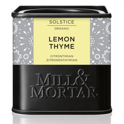 Organický citrónový tymián 18 g, Mill & Mortar