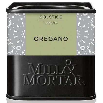 Organické oregano 16 g, nakrájané na plátky, Mill & Mortar