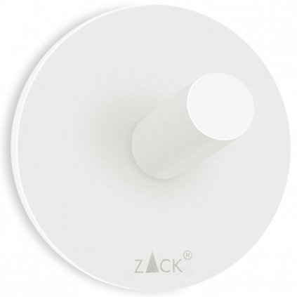 Háčik na uteráky 5,5 cm, biely, nehrdzavejúca oceľ, Zack