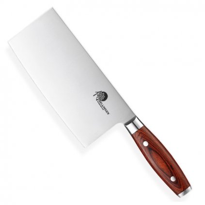 Japonský nôž GERMAN PAKKA WOOD 18 cm, hnedý, Dellinger