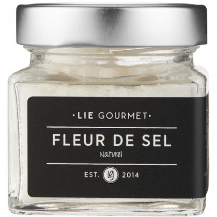 Soľ FLEUR DE SEL 120 g, Lie Gourmet