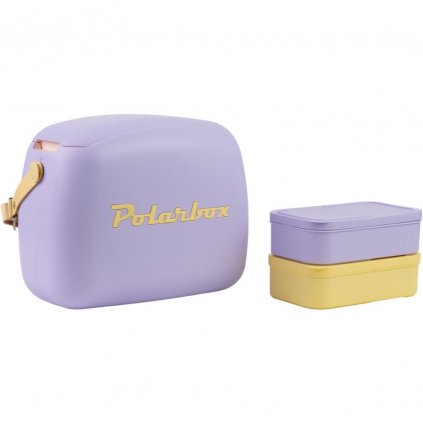 Chladiaca taška SUMMER 6 l, fialová, Polarbox