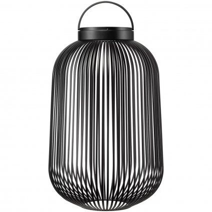 Prenosná stolová lampa LITO M 49 cm, LED, čierna, oceľ, Blomus