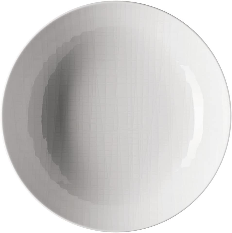 Hlboký tanier Mesh Rosenthal biely 21 cm