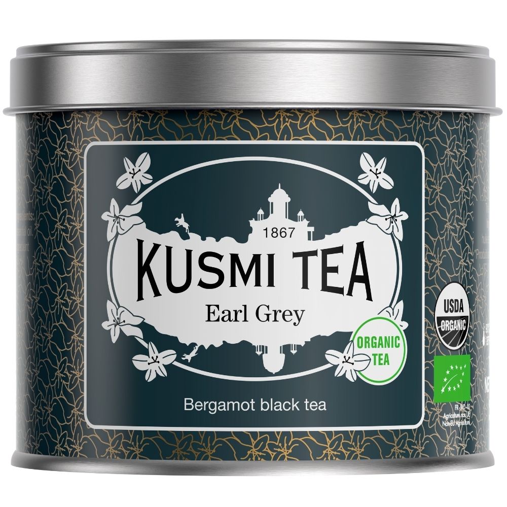 Čierny čaj EARL GREY Kusmi Tea plechovka 100 g