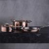 Súprava hrncov CON CLASSE, súprava 5 ks, meď, Ruffoni