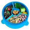 Box na obed POKE BOWL 1,06 l, modrá, plast, Yumbox