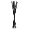 Tyčinky do difuzéra 25 cm, sada 12 ks, čierne, ratan, Cereria Mollá