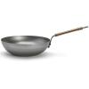 Wok MINERAL B BOIS 28 cm, strieborná, oceľ, de Buyer