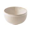225429 jidelni miska ridged alabaster 15 cm 700 ml bezova keramika mij