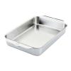 225609 pekac ovenbond 33 x 23 cm stribrna nerezova ocel hestan