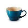 225279 hrnek na cappuccino 400 ml deep teal kamenina le creuset