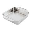 225642 pekac ovenbond 20 x 20 cm stribrna nerezova ocel hestan