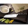 Santoku nôž IKON 14 cm, s oválnymi drážkami, Wüsthof