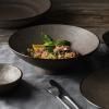 Miska Ramen EARTH BLACK 24 cm, 900 ml, MIJ